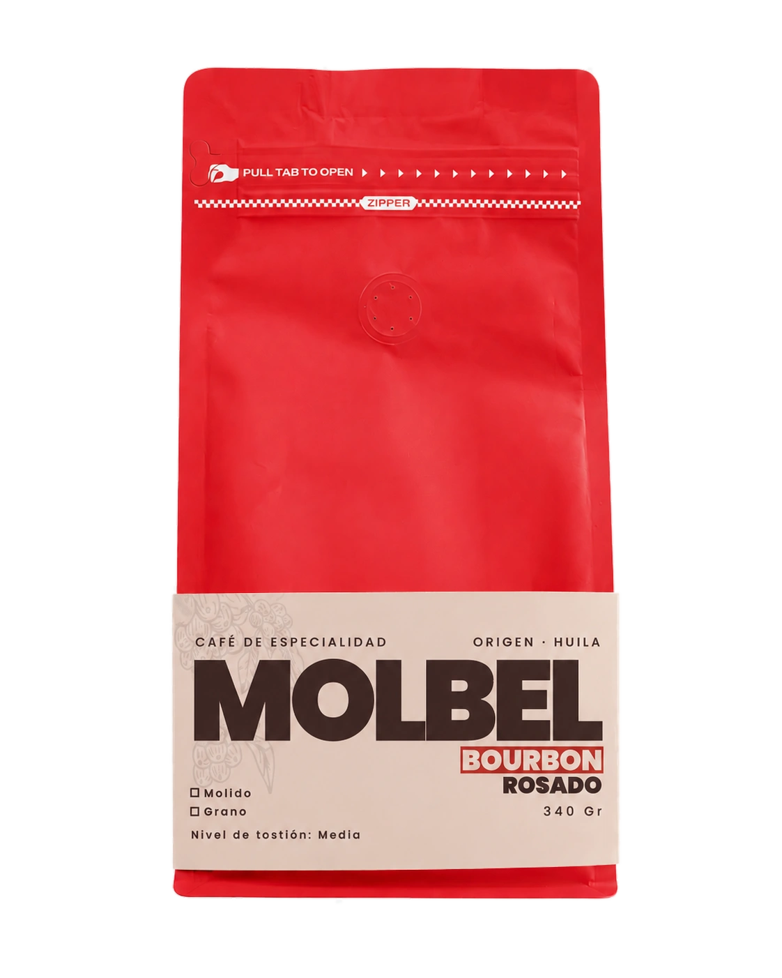 Café Molbel Bourbon Rosado